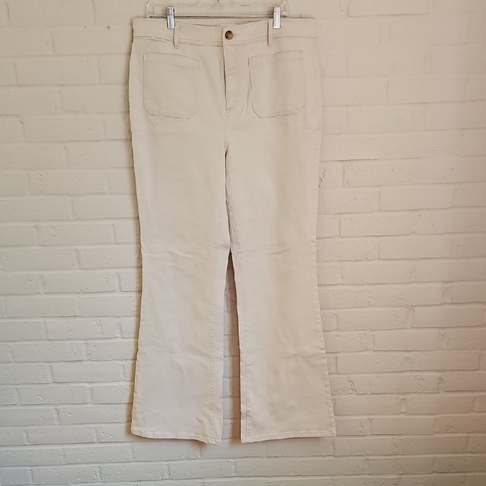 LOFT Beige Denim Pants